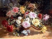 unknow artist Floral, beautiful classical still life of flowers.070 USA oil painting reproduction